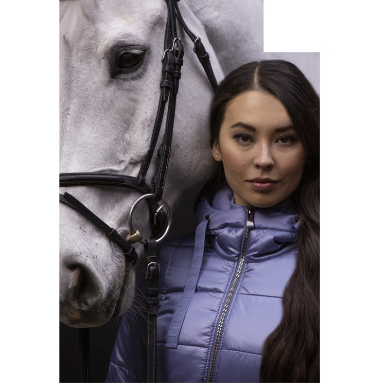 Pikeur Nayla Quilted Jacket - Sky Blue - Pre-Order-3